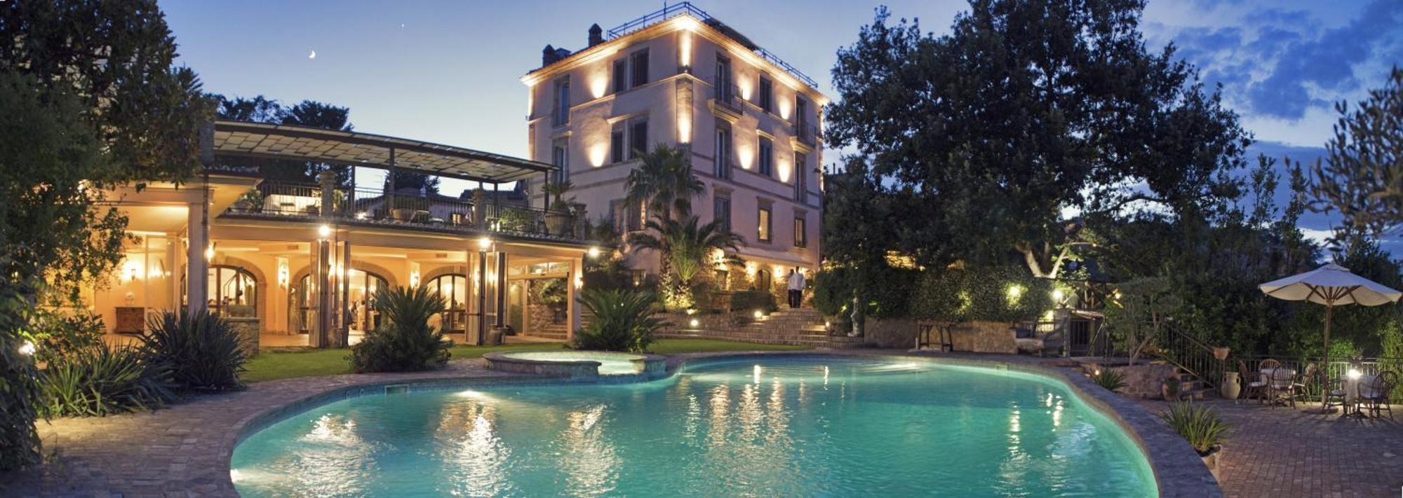 Villa Clodia Relais Manziana Екстер'єр фото