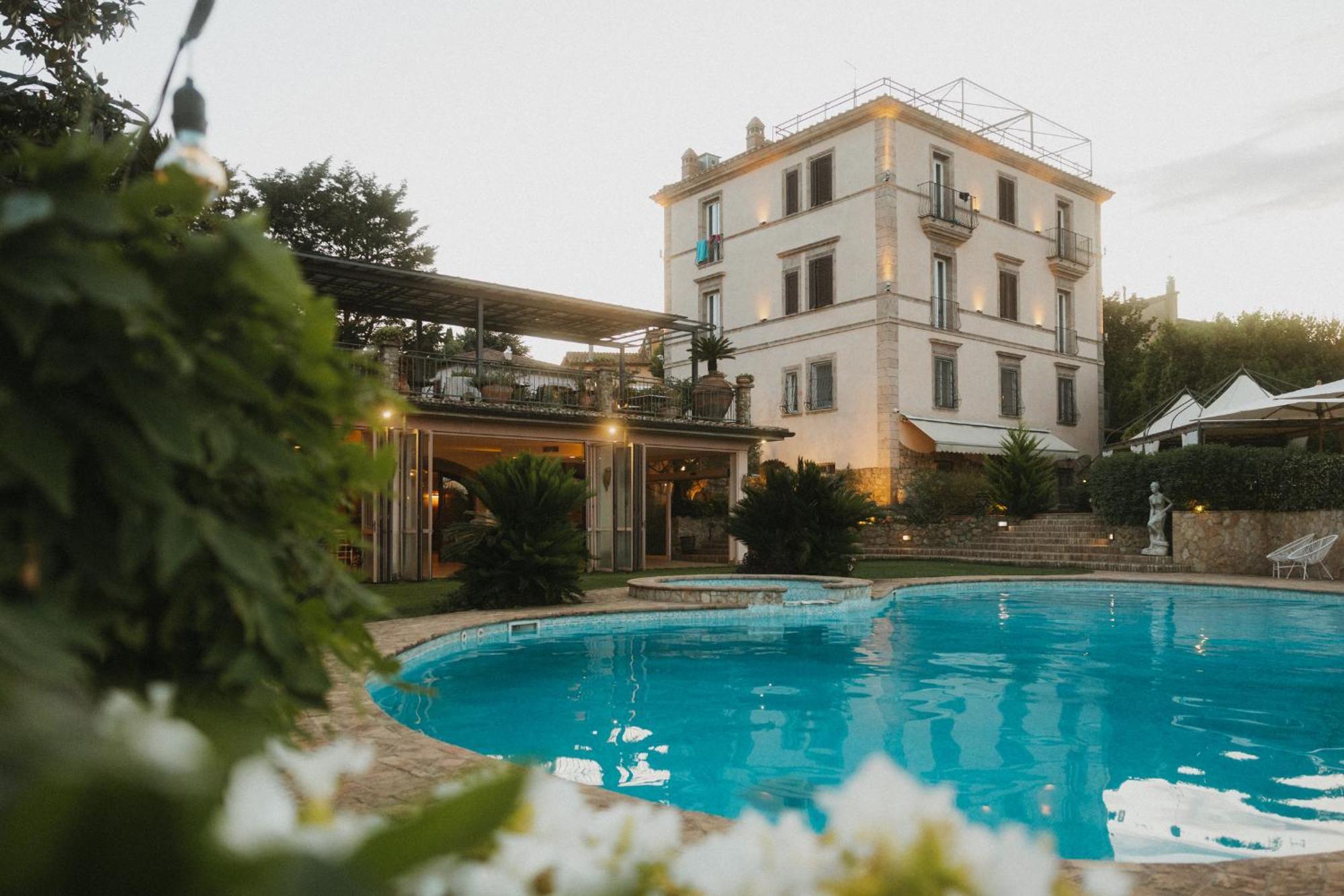Villa Clodia Relais Manziana Екстер'єр фото