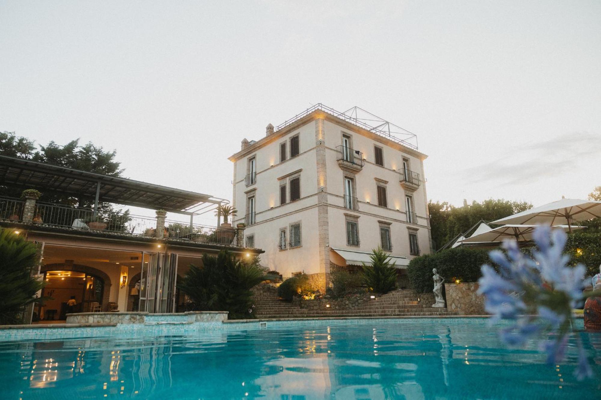 Villa Clodia Relais Manziana Екстер'єр фото